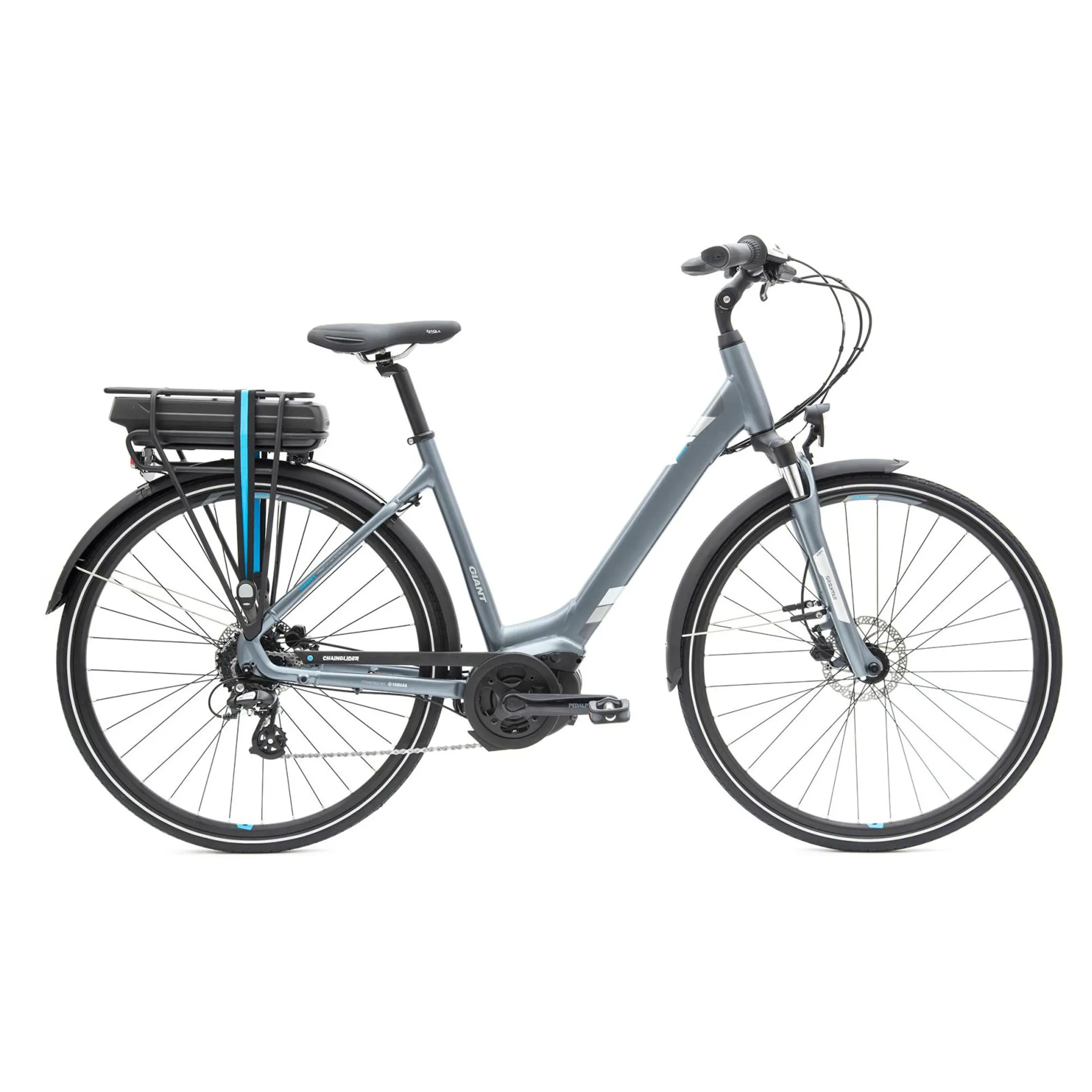 2018 Giant Entour E+2 Aluminium Electric Bike in Grey