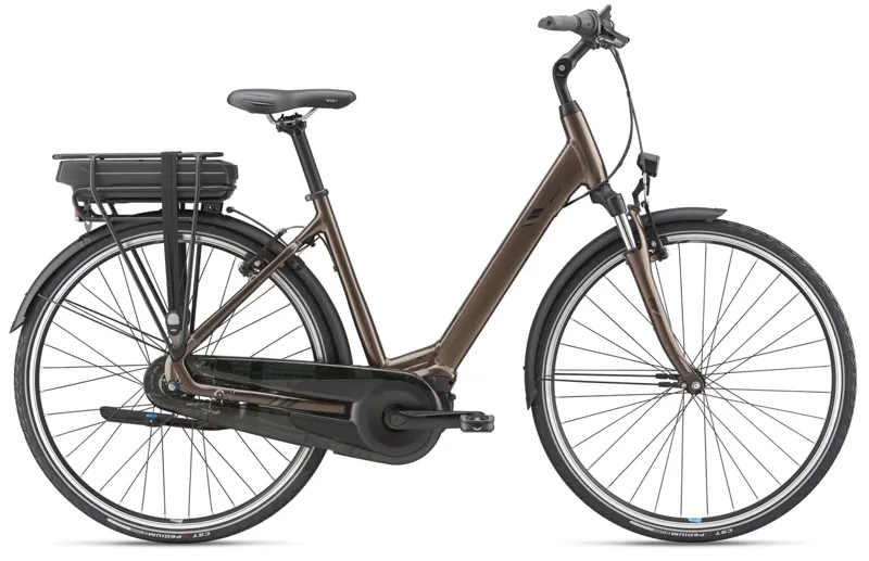 2019 Giant Entour E+1 25km Womens Electric Hybrid bike in Brown