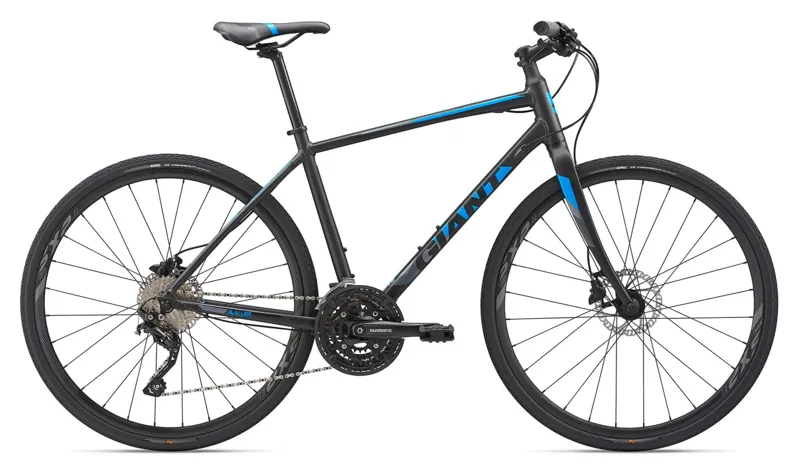 2019 Giant Escape 0 Disc Mens Hybrid bike in Black