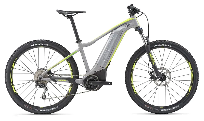 2019 Giant Fathom E+ 3 25km Mens Electric Mountain Bike in Grey