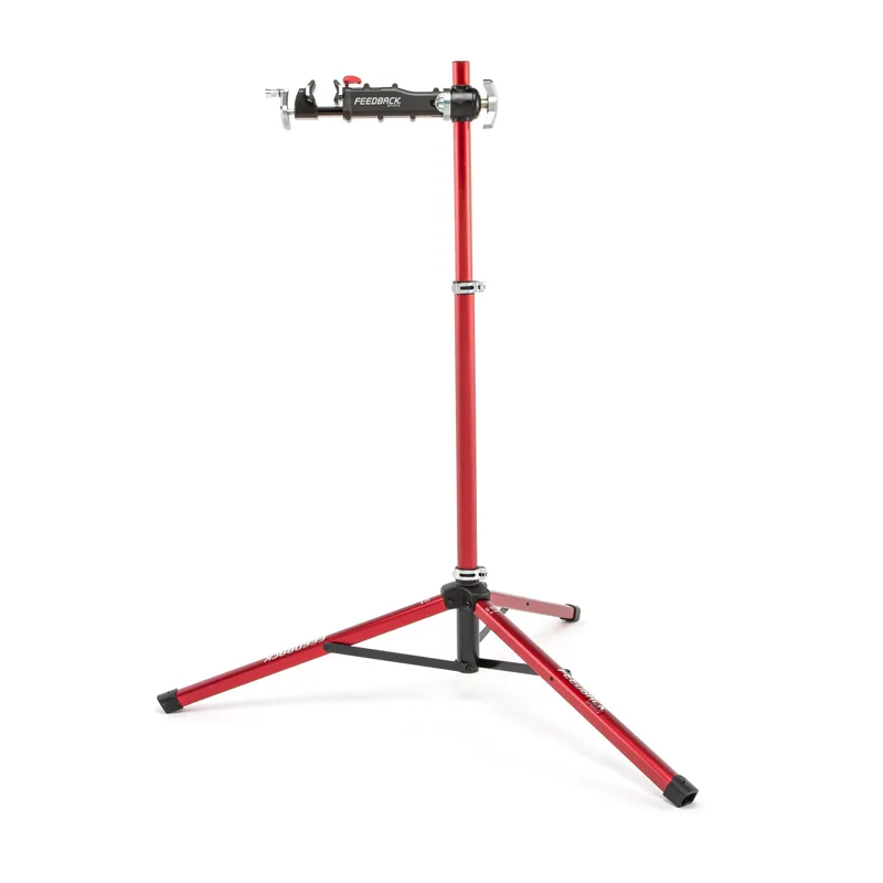 Feedback Sports Pro Mechanic Stand in Red/Black