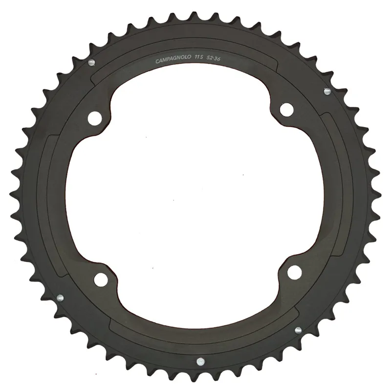 Campagnolo 4-Arm Sup Rec/Rec/Chorus 11x 36-tooth Chainring in Grey-1