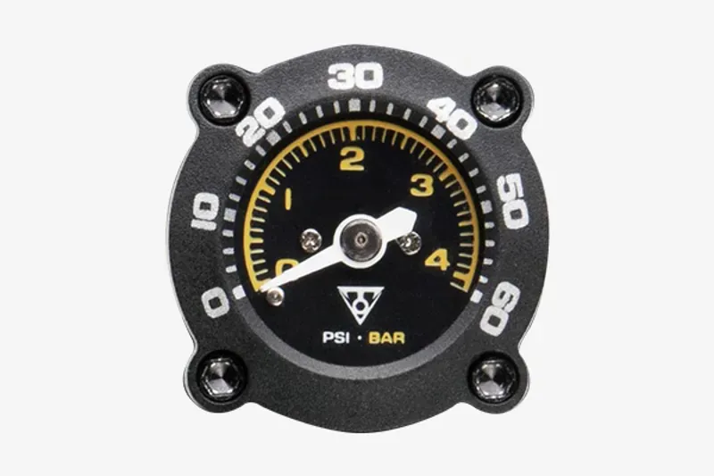 Topeak Mountain TT G Mini Pump 60psi w/ Gauge in Black-2