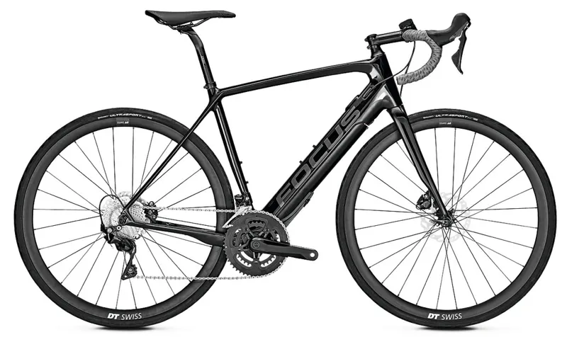 Focus Paralane² 9.6 Carbon Electric Road Bike in Red-1