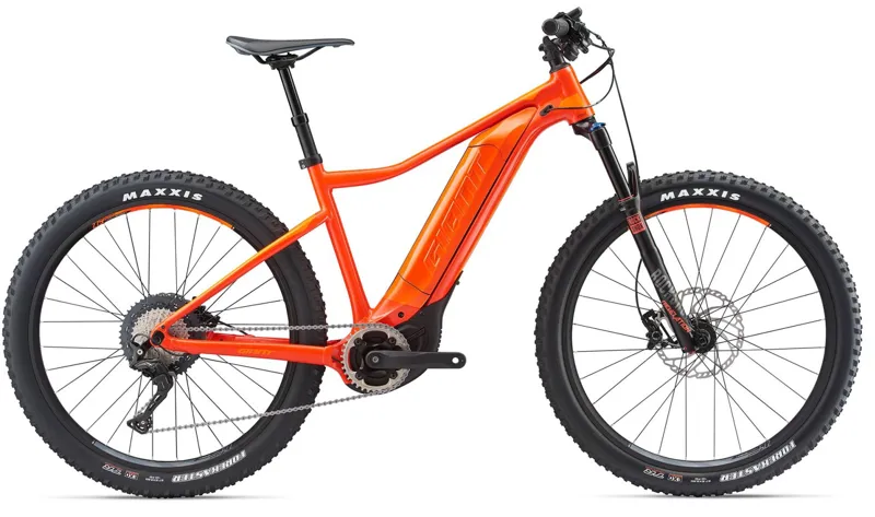 2018 Giant Dirt-E+ 1 Pro Aluminium Electric Bike in Orange