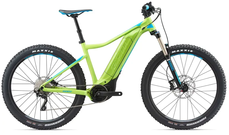 2018 Giant Dirt-E+ 2 Pro Aluminium Electric Bike in Green
