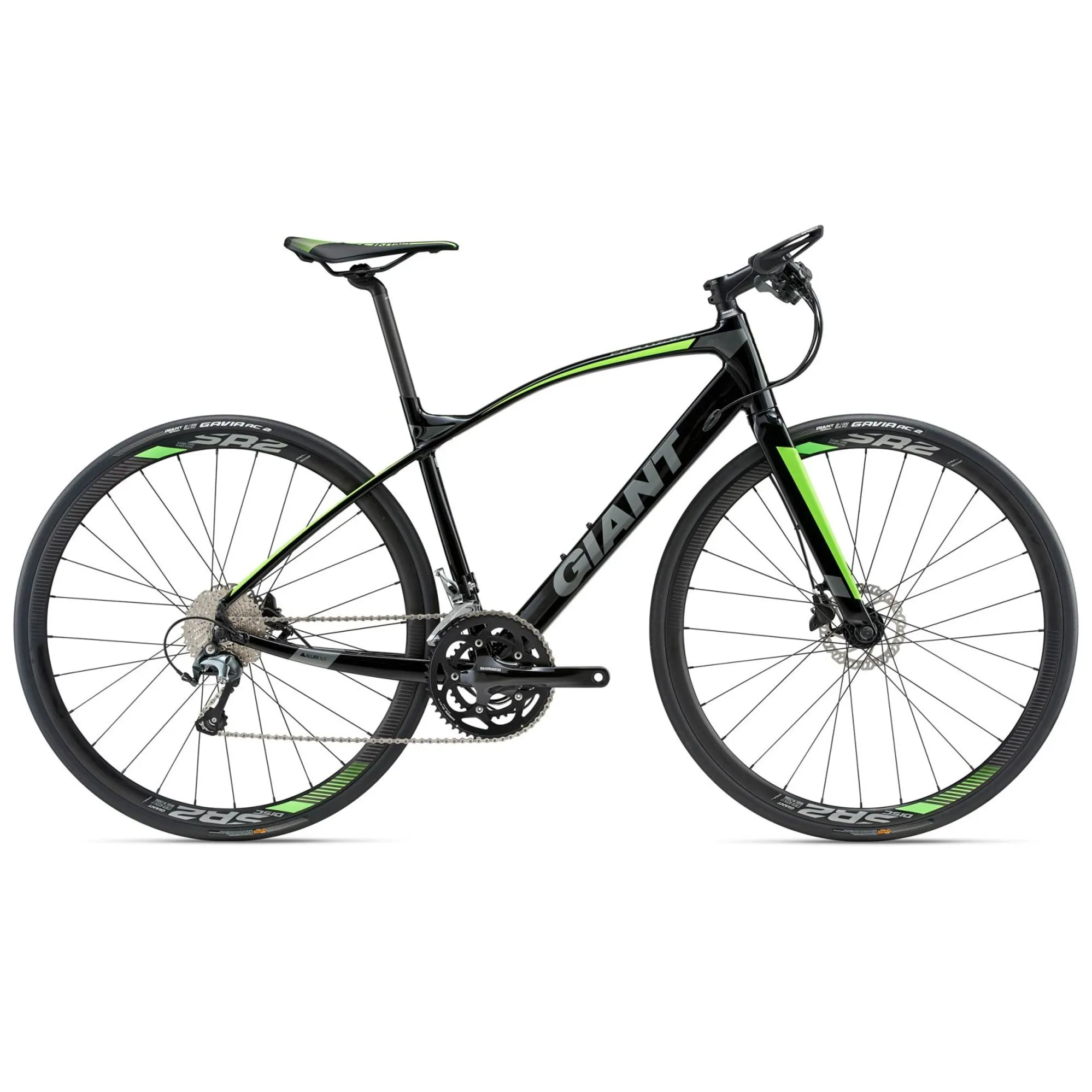 2018 Giant FastRoad SLR Road Bike in Black