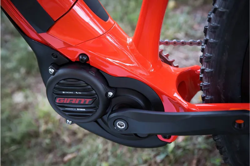 2018 Giant Dirt-E+ 1 Pro Aluminium Electric Bike in Orange-2