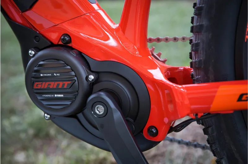 2018 Giant Dirt-E+ 1 Pro Aluminium Electric Bike in Orange-3