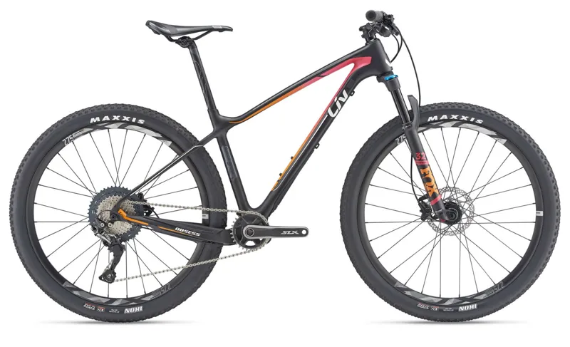 2019 Liv Obsess Advanced 2 Carbon Womens Hardtail Mountain Bike Black