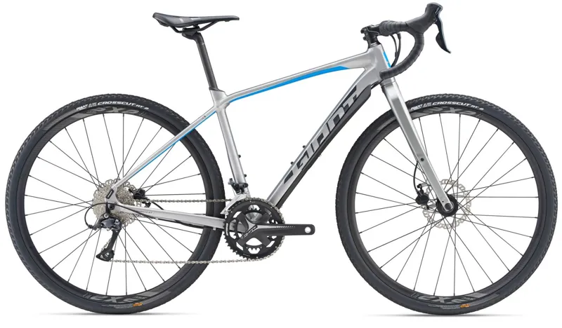2019 Giant ToughRoad SLR GX 2 Mens Gravel bike in Silver