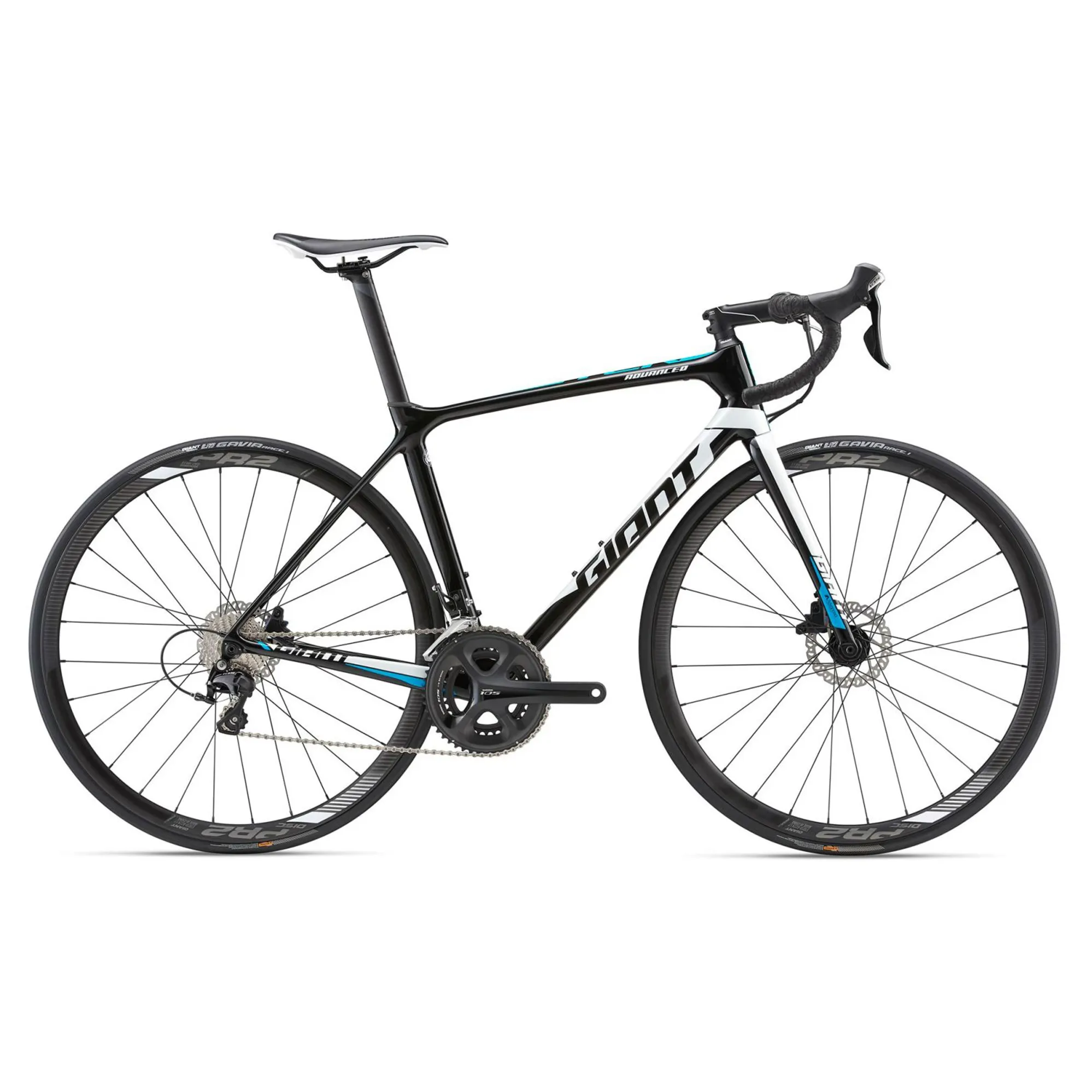2018 Giant TCR Advanced Disc Road Bike in Black