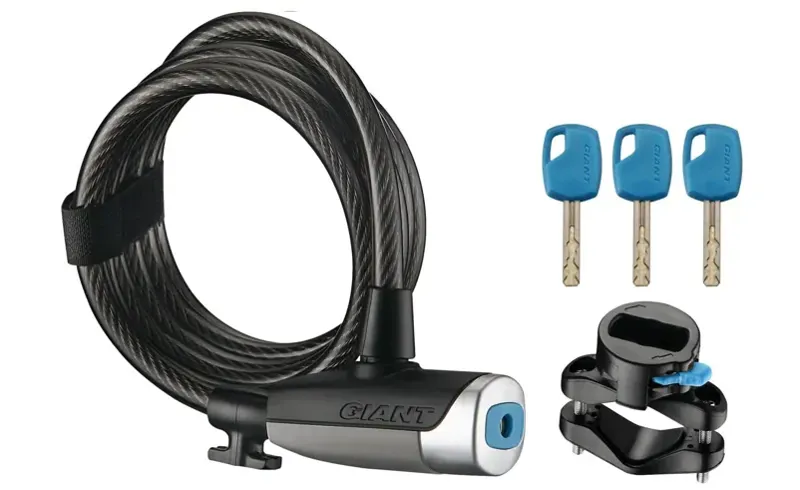 2020 Giant Surelock Flex Key Coil 10 Black