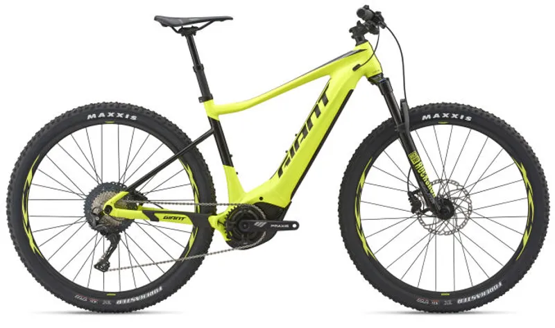 2019 Giant Fathom E+ 1 Pro 29er 25km Mens Electric Mountain Bike Yello