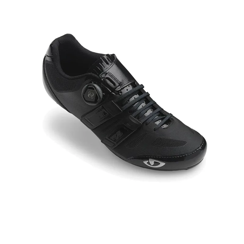Giro Sentrie Techlace Road Cycling Shoes In Black