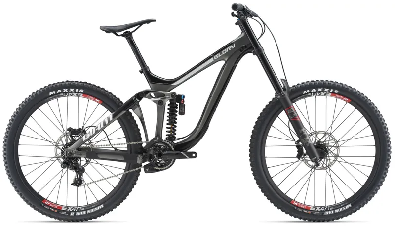 2019 Giant Glory Advanced 1 Mens Full Suspension Downhill bike in Grey