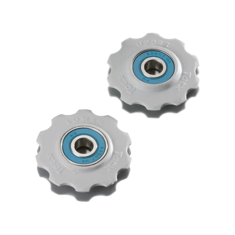 Tacx 9/10spd Shimano Jockey Wheels in White