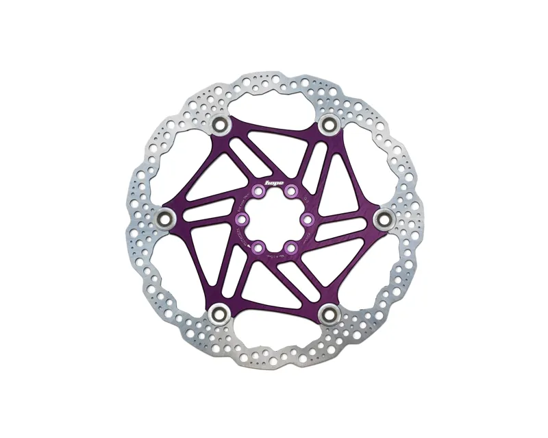 Hope Floating Disc 200mm 6-Bolt Float Rotor in Purple