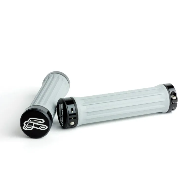 Renthal Traction 130mm Lock-On Grips in Grey