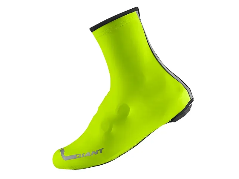 2018 Giant Illume High Visibility Shoe Covers in Yellow