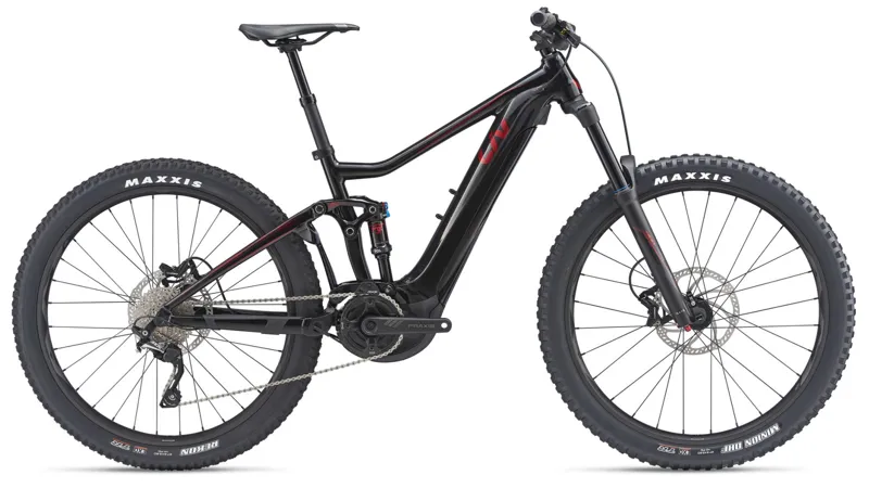 2019 Liv Intrigue E+ 2 Pro 25km Womens FS Mountain Bike in Black