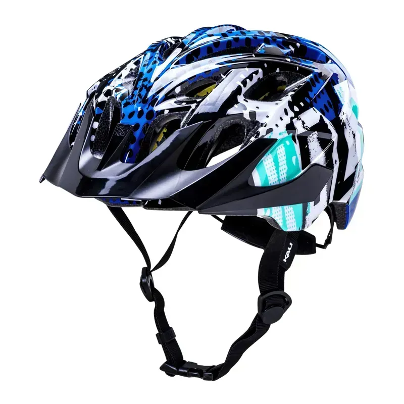 Kali Youth Chakra Plus Helmet in Punk Gloss Blue