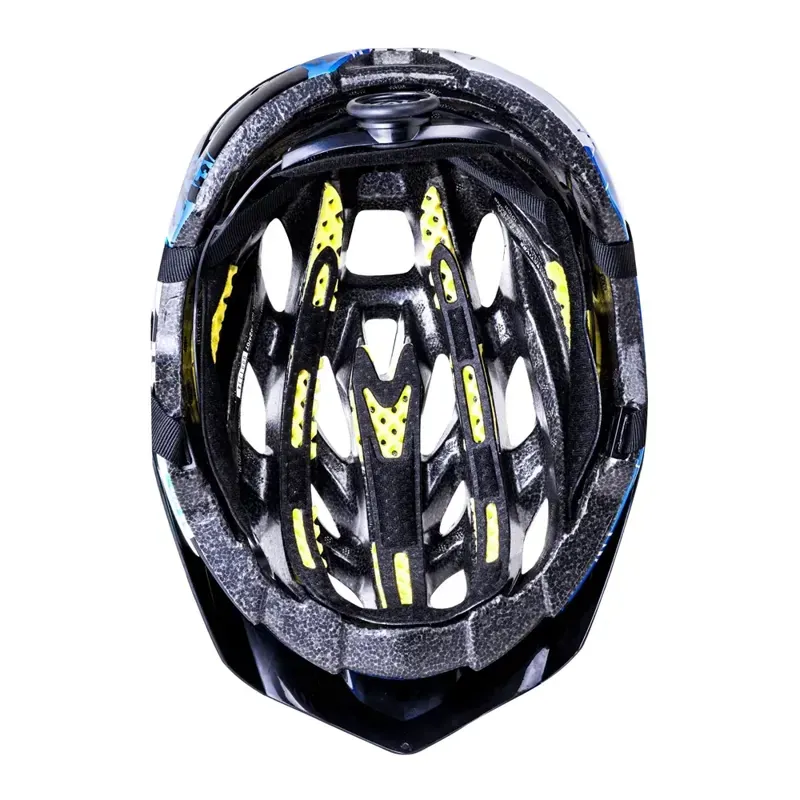 Kali Youth Chakra Plus Helmet in Punk Gloss Blue-3