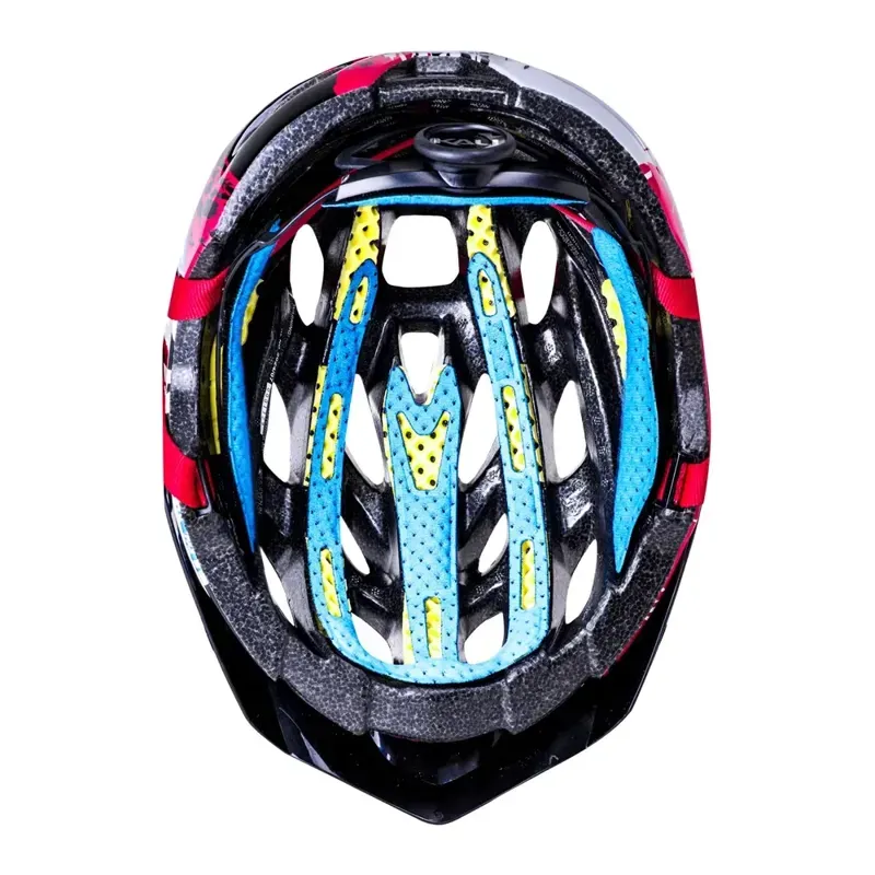 Kali Youth Chakra Plus Helmet in Punk Gloss Red-3