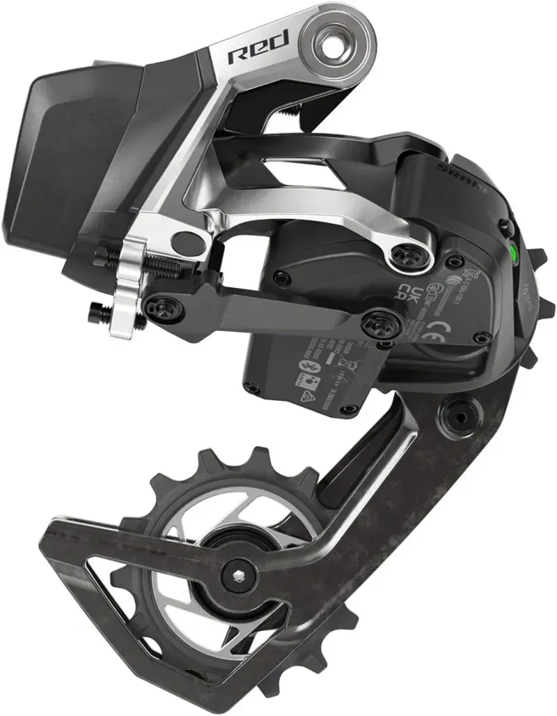 Sram Red eTap AXS 2x E1 160mm Electronic HRD Groupset in Silver-3