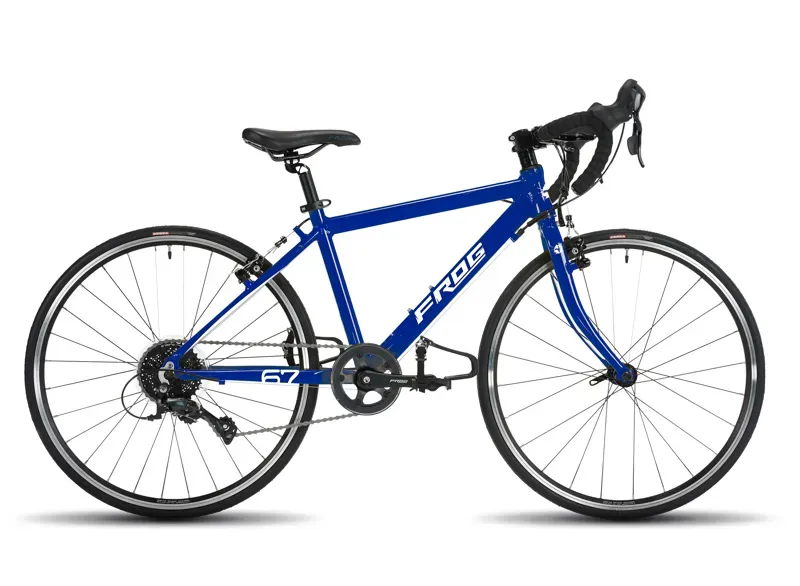Frog Bikes Frog Road 67 Kids Road Bike In Electric Blue