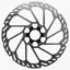 Shimano RT-CL750 220mm CL External Lockring DB Rotor in Silver/Black