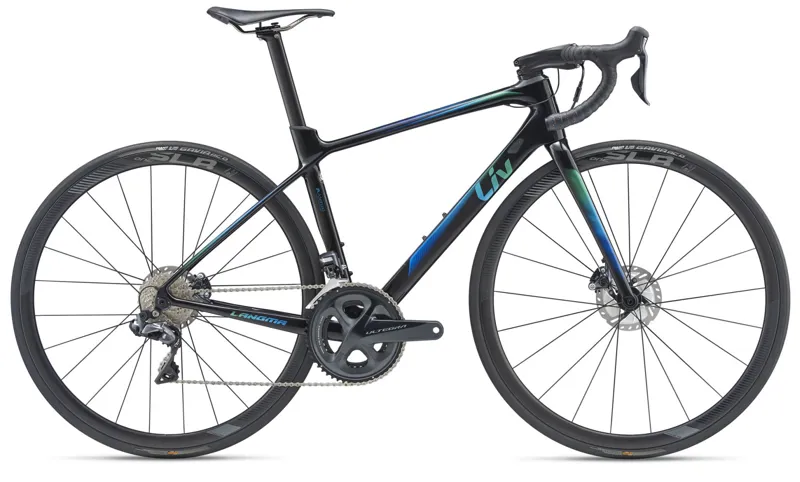 2019 Liv Langma Advanced Pro 0 Disc Carbon Womens Road bike in Black