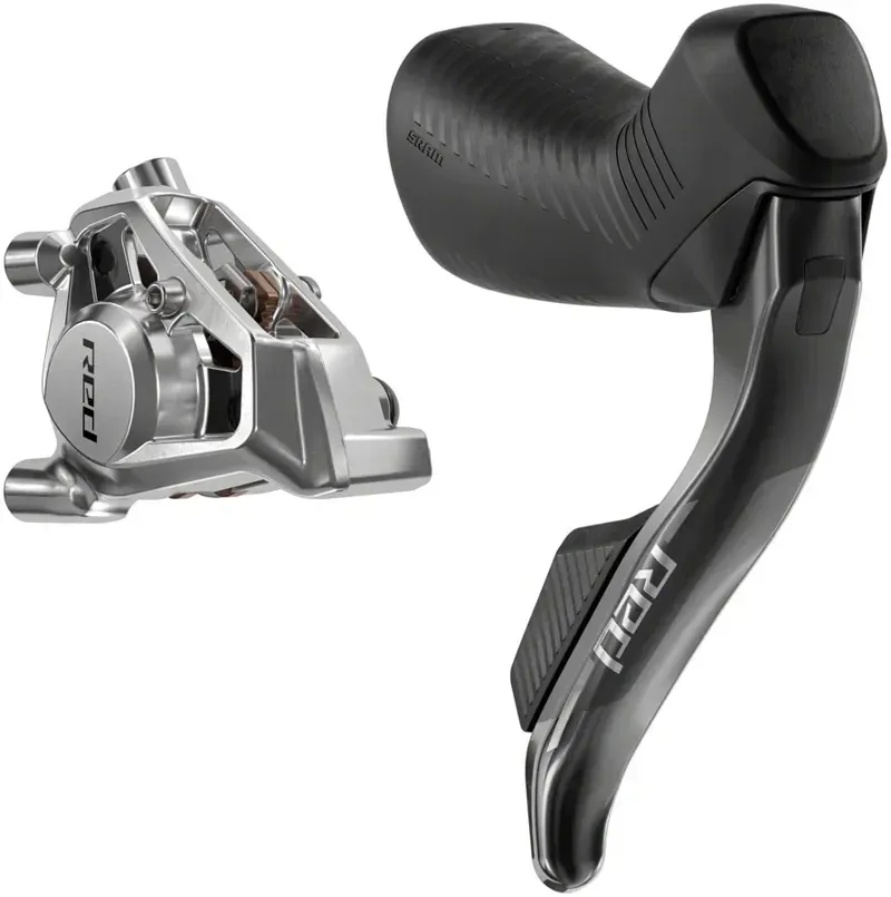 Sram Red eTap AXS 2x E1 160mm Electronic HRD Groupset in Silver-5