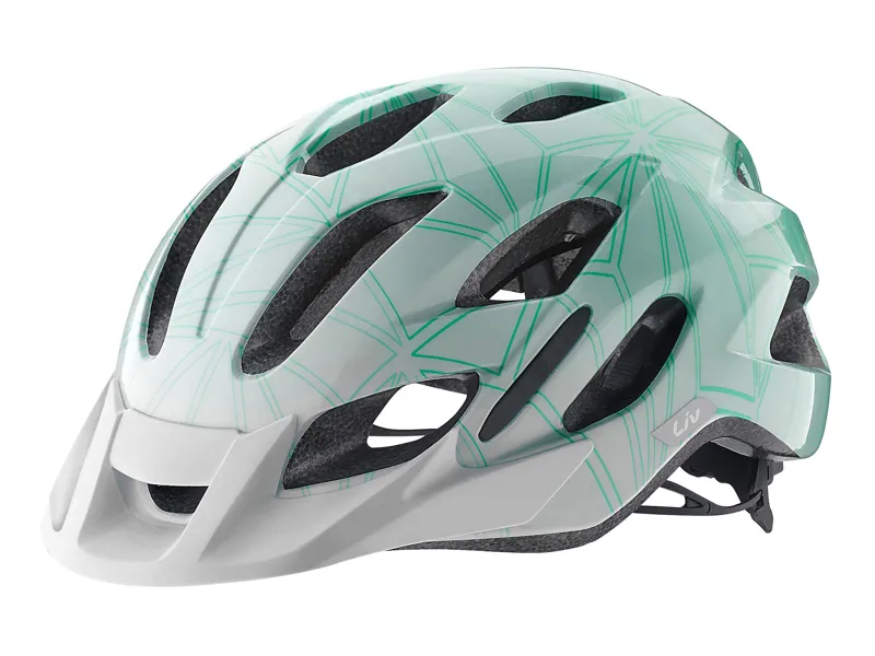 2020 Liv Luta Kids Helmet in Green