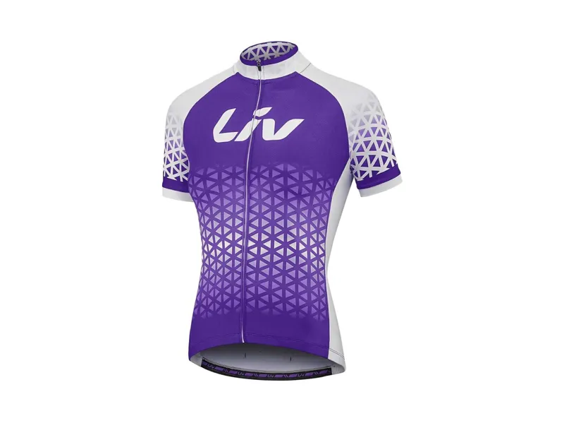 2018 Liv Beliv Short Sleeved Jersey in Purple