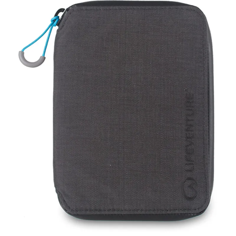 Lifeventure RFiD Protected Mini Document Wallet in Grey