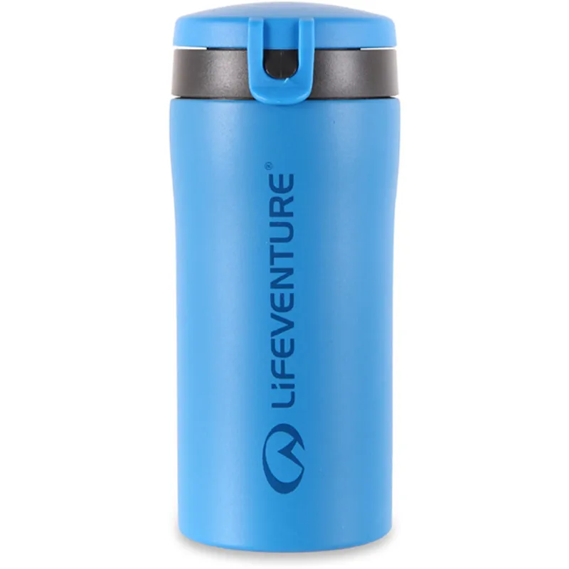 Lifeventure Flip-Top Thermal Mug in Blue