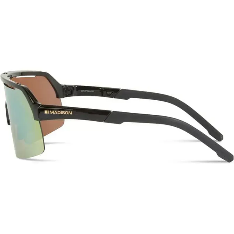 Madison Crypto Air Glasses in Black/Bronze Mirror-2