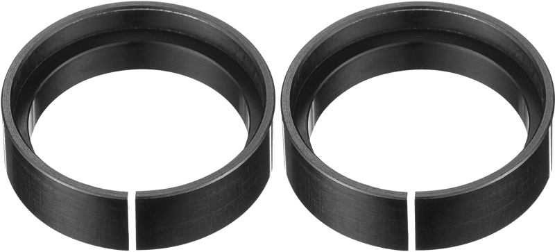 Mavic 9mm Front Road Axle Adapters QRM+ in Black-10