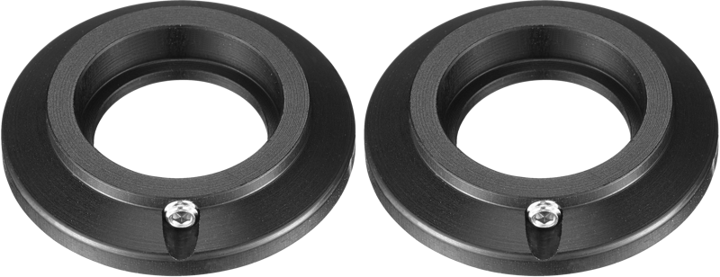Mavic 9mm Front Road Axle Adapters QRM+ in Black-12