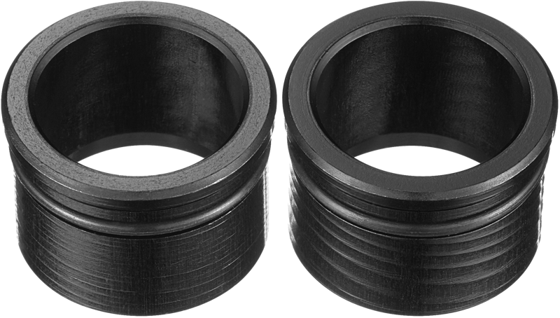 Mavic 9mm Front Road Axle Adapters QRM+ in Black-7