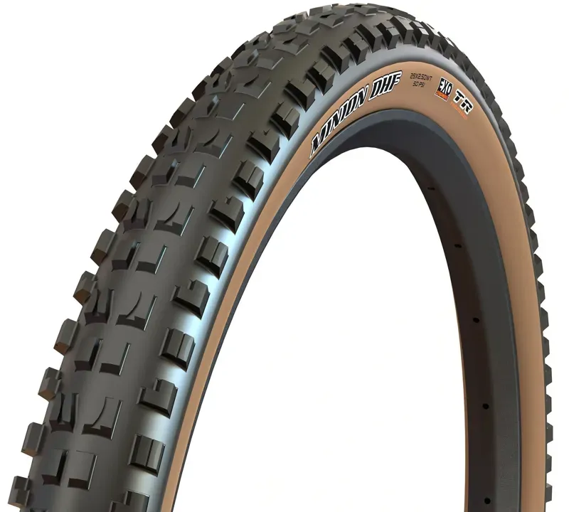 TYRE Maxxis Min DHF27.5WTx2.5 60 TAN Brown 27.5 x 2.5 inches