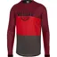 Madison Alpine Long Sleeved Mens Jersey in Red