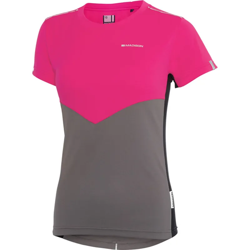 Madison Stellar Short Sleeved Womens Jersey in Pink