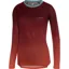 Madison Flux Enduro Diamonds Long Sleeved Womens Jersey in Red