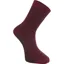 Madison Assynt Merino Long Herringbone Socks in Red