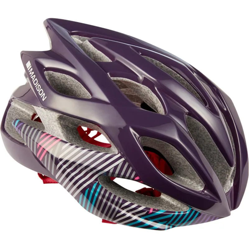 Madison Peloton Helmet in Purple