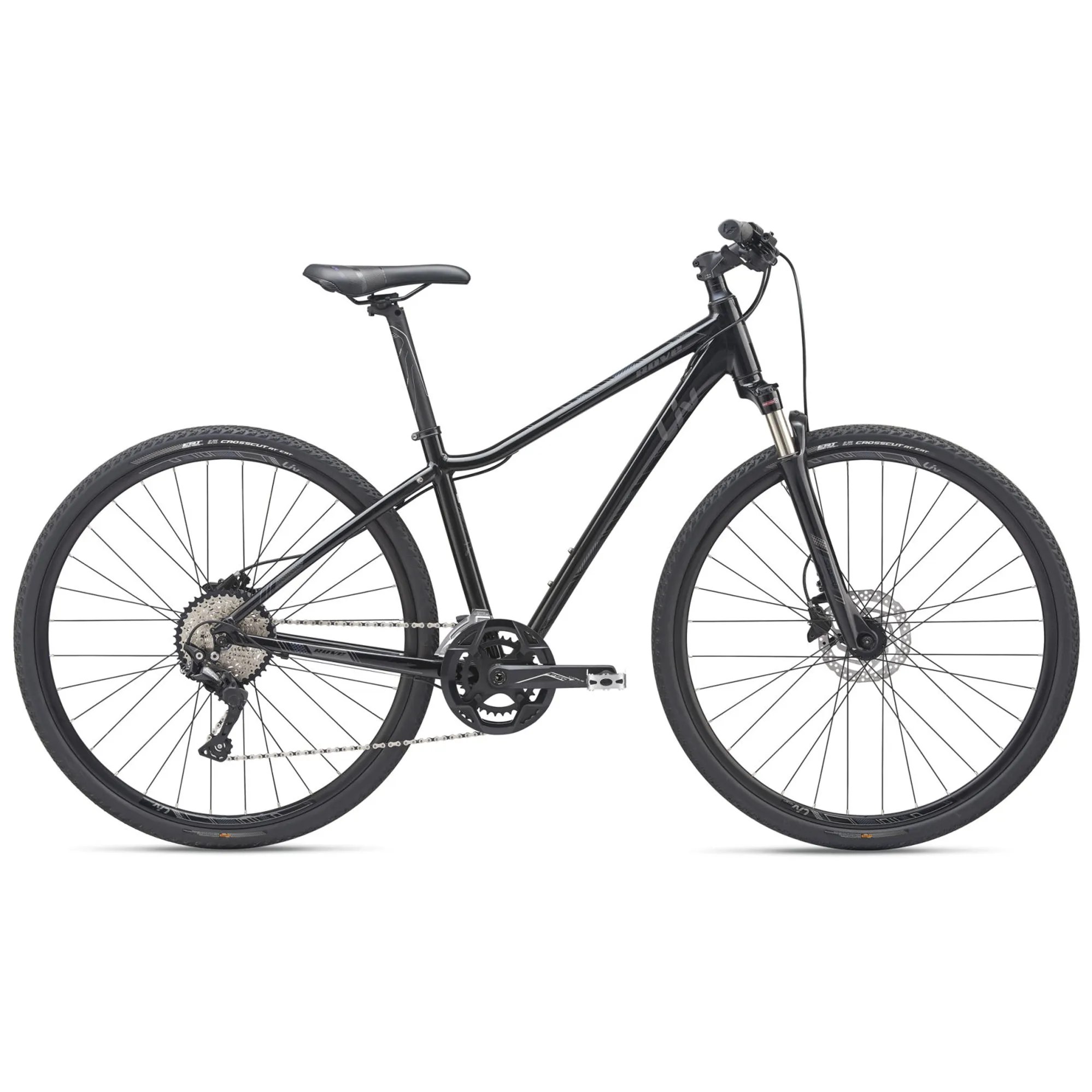 2019 Liv Rove Disc Womens Hybrid Bike in Black