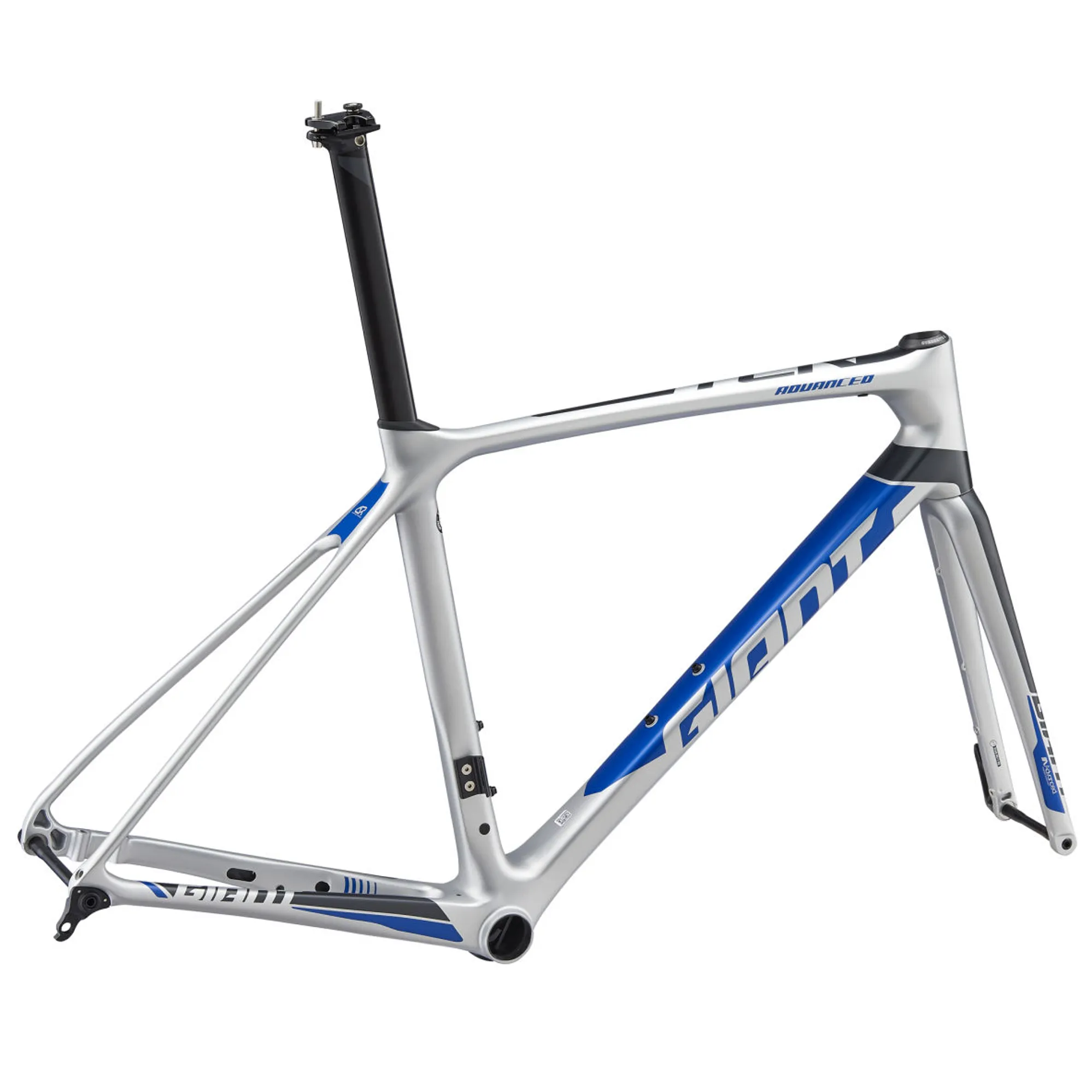 2019 Giant TCR Advanced Pro Disc Frameset in Silver