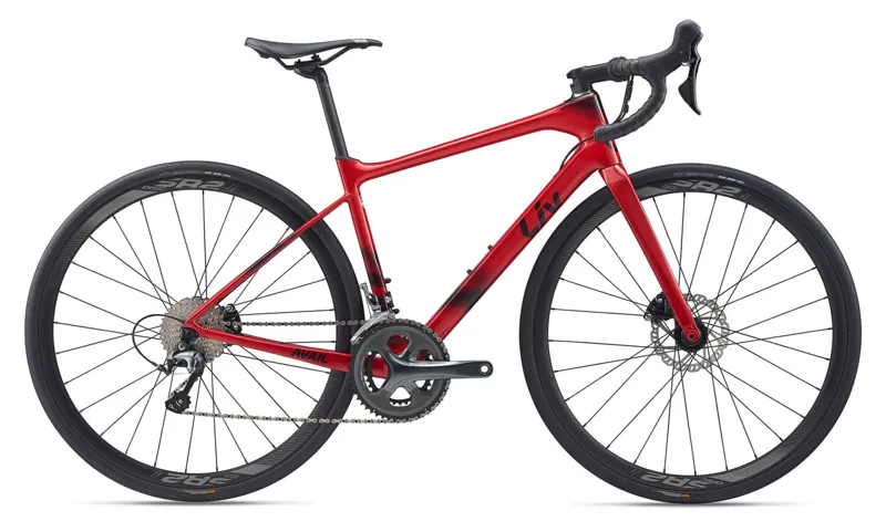 2020 Liv Avail Advanced 3 Carbon Endurance Road Bike in Red